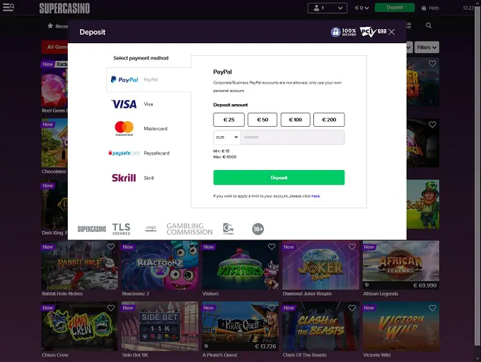 Spinfest sign up bonus